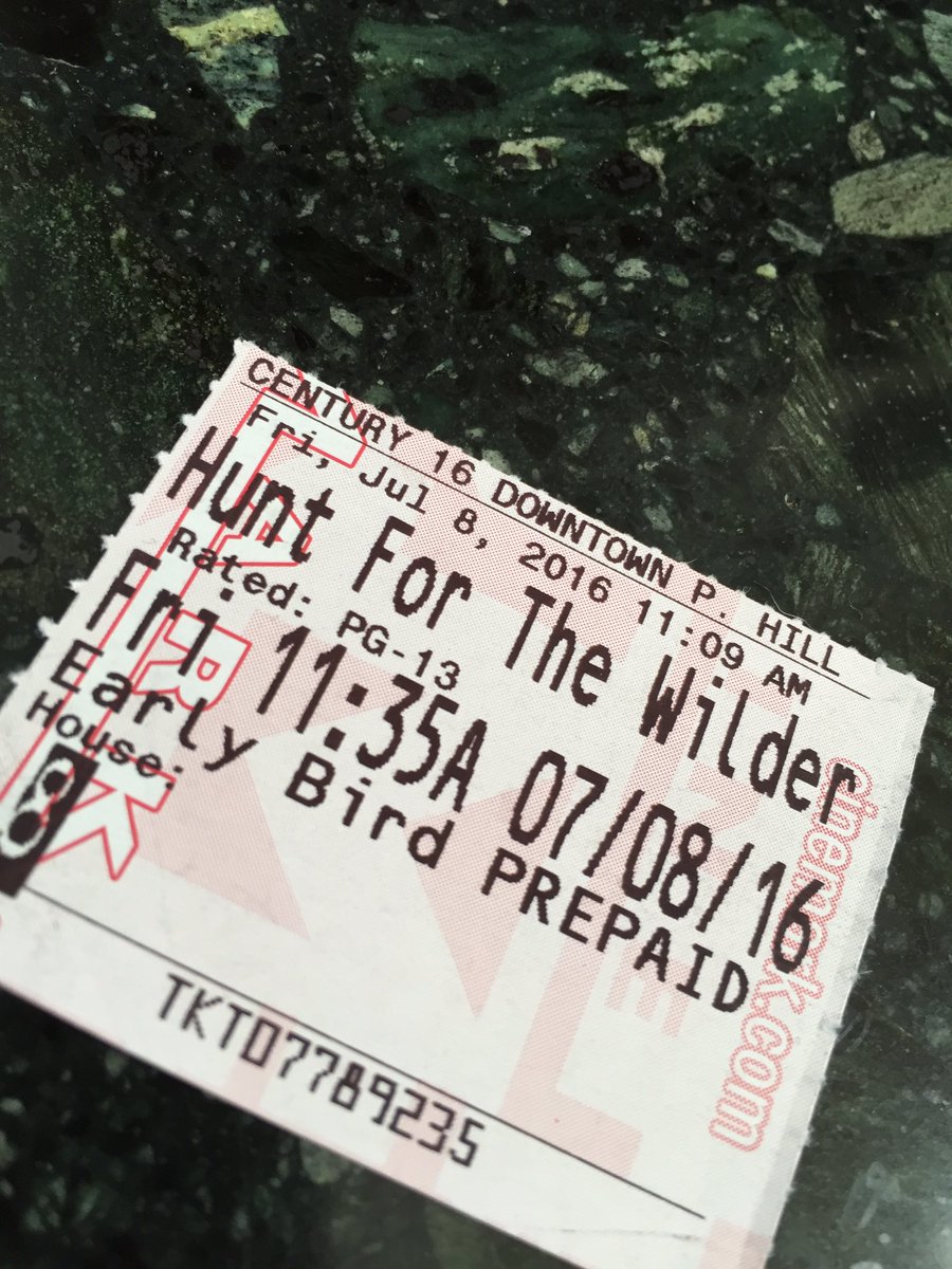 BRose781's tweet photo. Hunt for the Wilderpeople. Great film! #huntforthewilderpeople #samneill #taikawaititi https://t.co/BBBODRqNXX