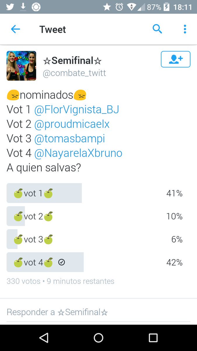 valen3457's tweet photo. @CMBTEVOLUCION @combate_twitt @FlorVignista_BJ @proudmicaelx @tomasbampi @NayarelaXbruno https://t.co/uIci7cRrAS