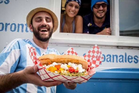.<a href="/TOFoodFest/">TO Food Fest</a> is back this weekend! Here's a look back last year's tasty event bit.ly/1Sjyy8I