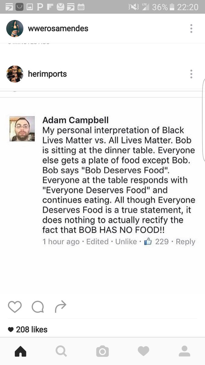 Jiahxox's tweet photo. #blacklivesmatter this guy gets it why can't you. #alllivesmatter https://t.co/YHfXEyPWrG