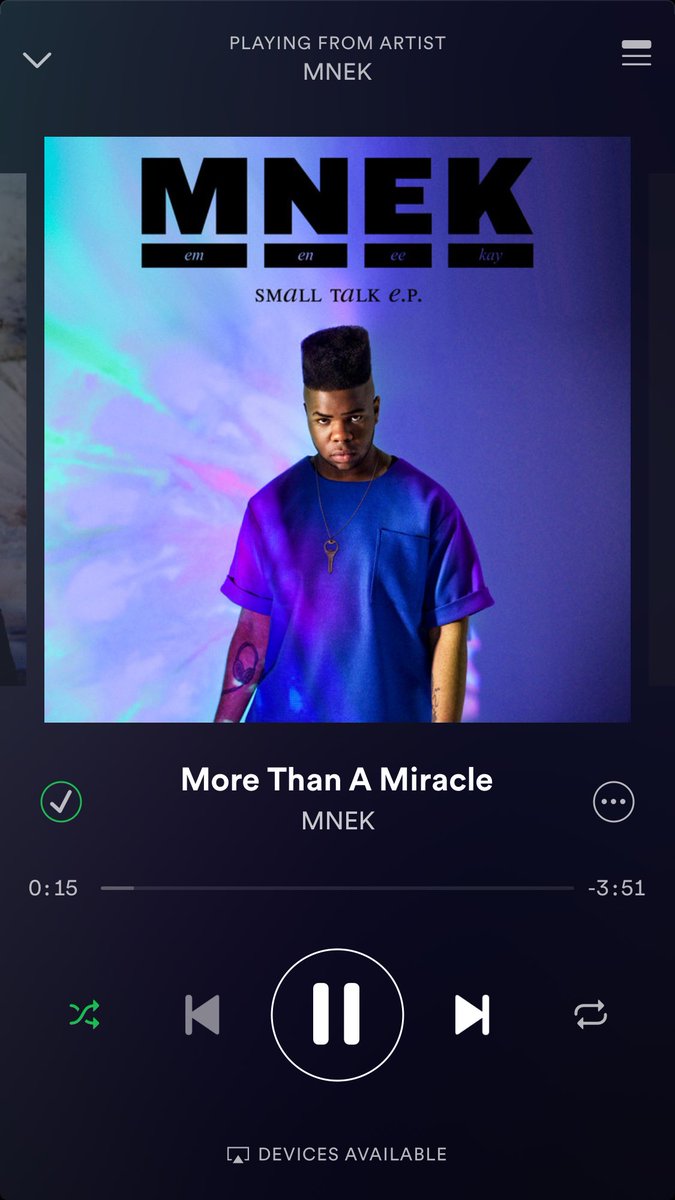 can't. stop. listening. <a href="/MNEK/">MNEK</a> #sogood #obsessed