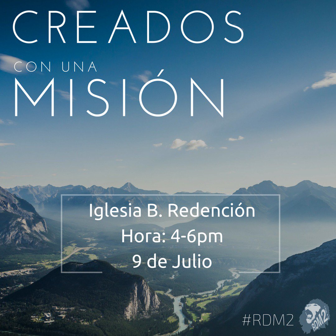 RedimidosRDM2's tweet photo. No te pierdas mañana nuestro encuentro Juvenil
Seguimos con los estudios de una vida con Propósito 
#VivoParaServir https://t.co/qSIsRjxHCM