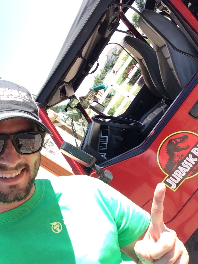 Alex_Jeffco_AFP's tweet photo. Are you sure we're in Thornton? 
#voteagainstcarroll #jurassicconsequences @AFPColorado https://t.co/2uUYypM4Ni