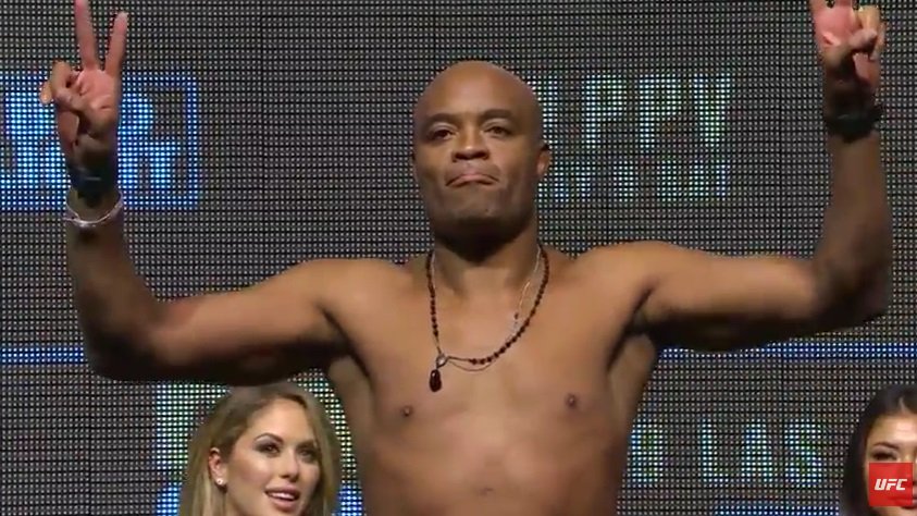 EduChang's tweet photo. Pesaje oficial #UFC200 pelea estelares: Daniel Cormier 206 vs. Anderson Silva 198.5 libras @VivaNicaragua13 https://t.co/xtUdCFpANN
