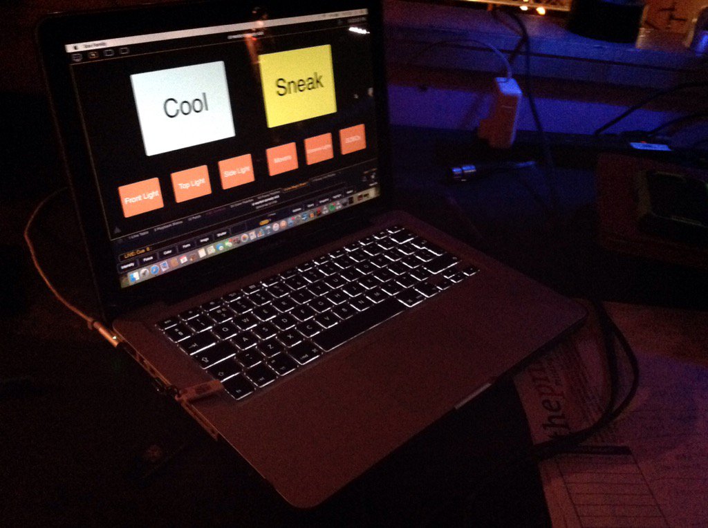 stagelx's tweet photo. Having my @ETCInc nomad dongle makes operating lighting and sound together so much simpler! #etc https://t.co/U2sJ4r4WQD