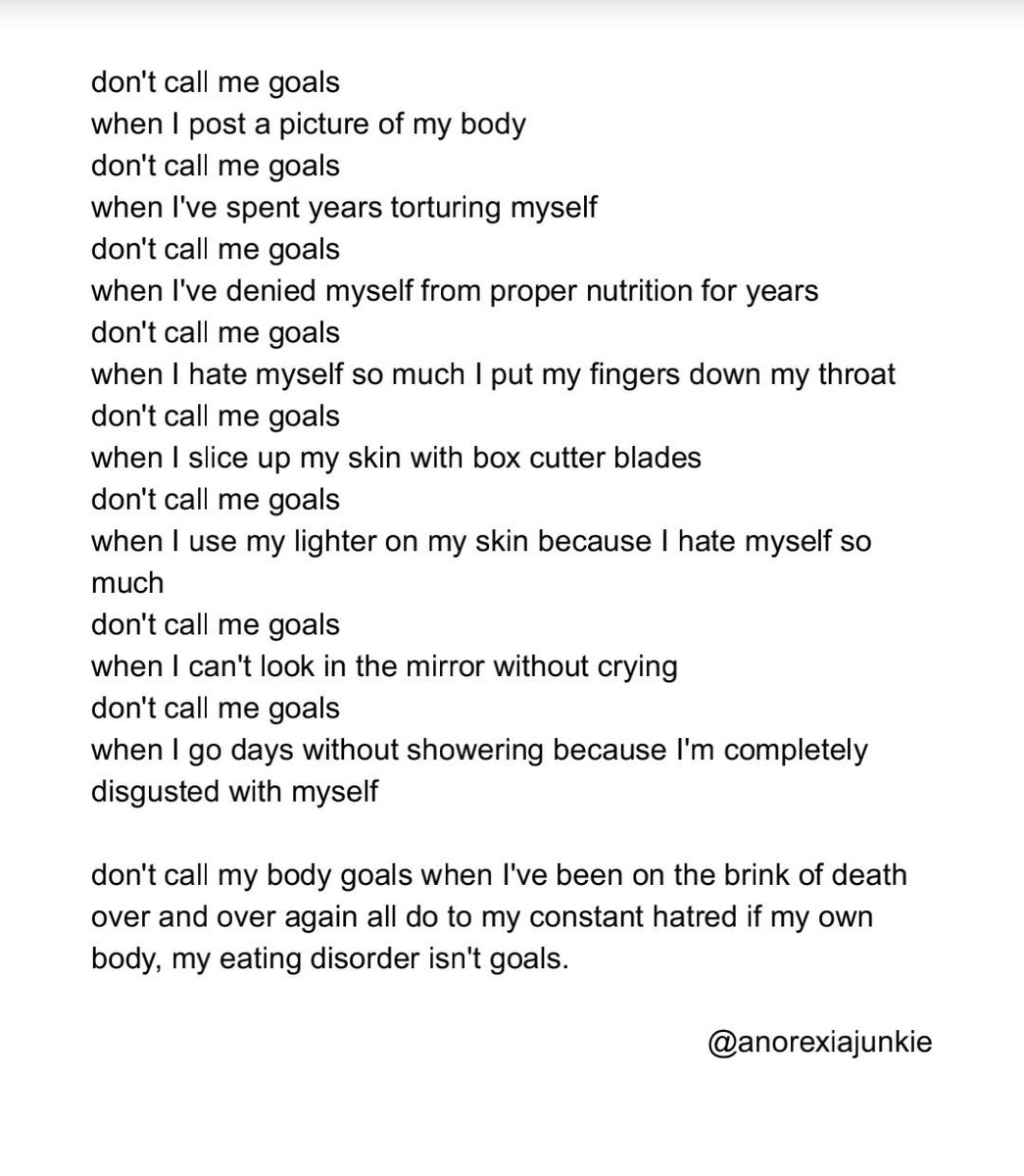 anorexiajunkie's tweet photo. don't call me goals. https://t.co/Om6FIaKIm3