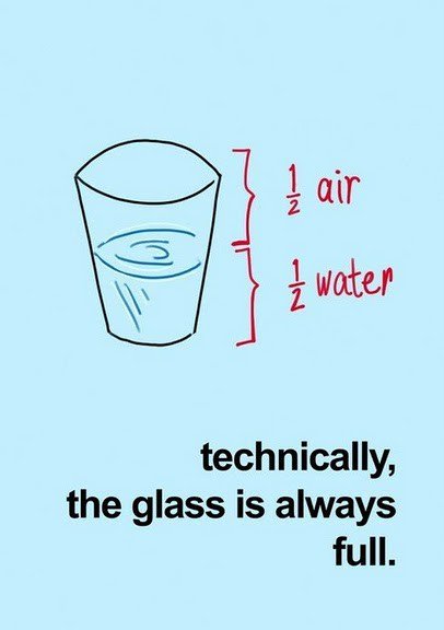 ChemCruz_Chems's tweet photo. True, it's technically always full. https://t.co/06S1vNpnXn