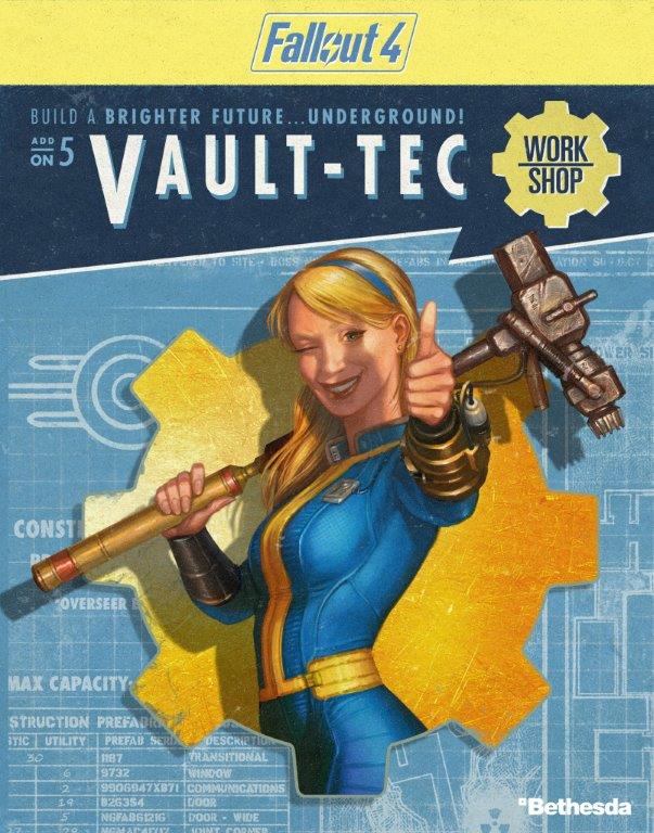 Fallout's tweet photo. Get your Vault-Tec Workshop first look on Twitch on Tuesday, July 12th on Twitch https://t.co/IfgbNHXBz1 https://t.co/yK2kUko2CW