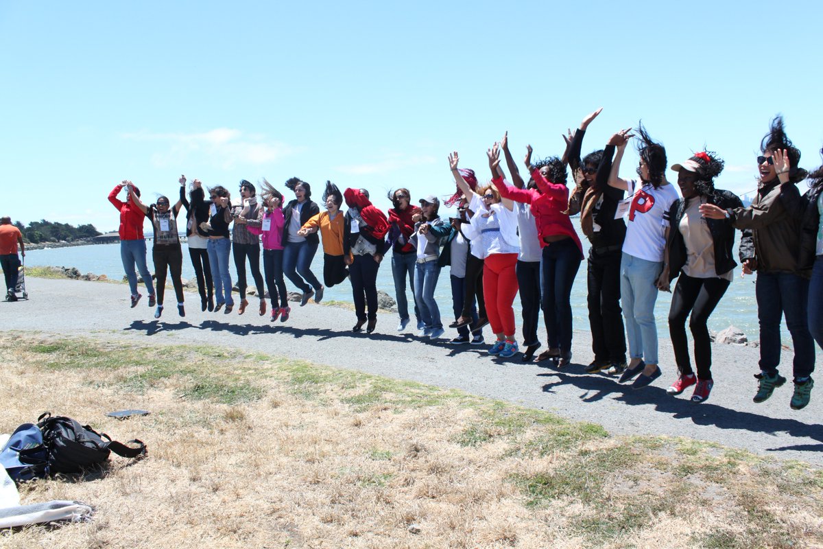 We are finishing the first week off strong - learning about urban farming and having fun while doing it!