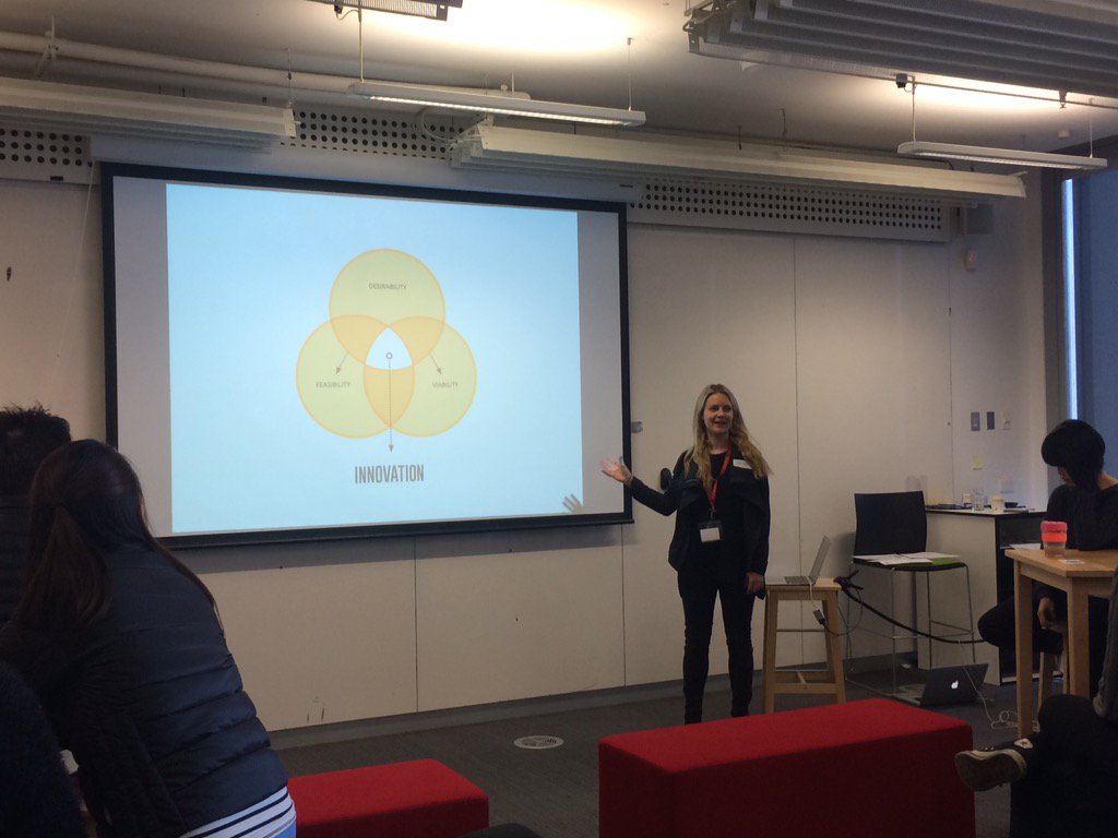 _Jessica_Lees's tweet photo. Kicking off #GIJam with intro in Human Centered Design...excited for energetic day ahead! @globideas @thereslloyd https://t.co/7zQE5pUhGL