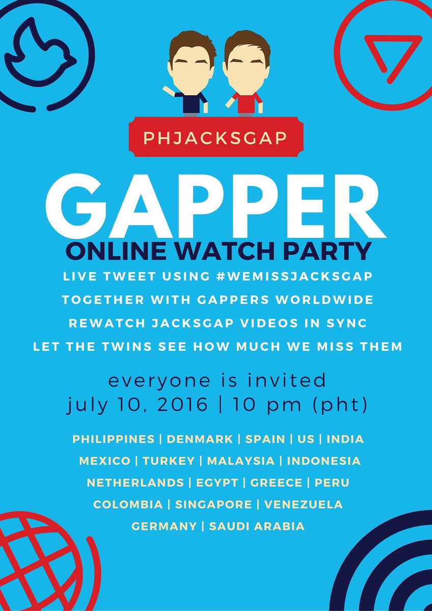 PHJacksGap's tweet photo. SEE YOU THERE WORLDWIDE GAPPERS! #GOWP #WeMissJacksGap (3) https://t.co/lancA1osOt