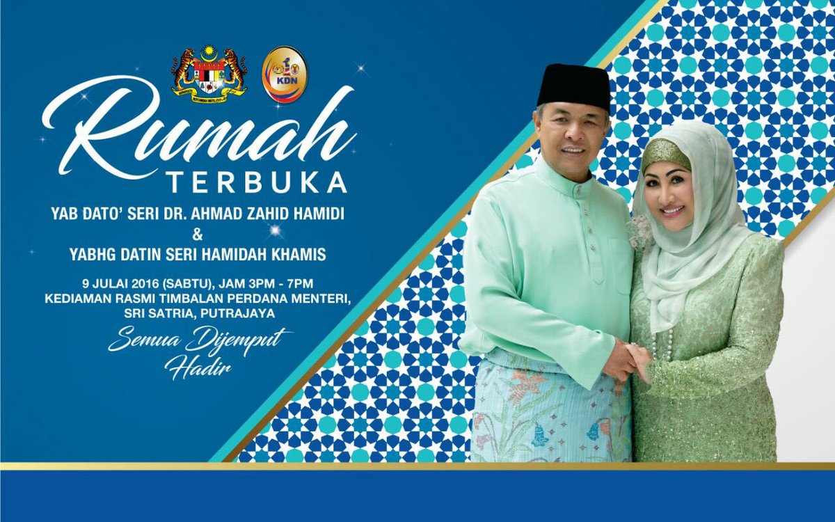 Ahmad Zahid Hamidi on Twitter: "Kpd yg mempunyai rancangan 