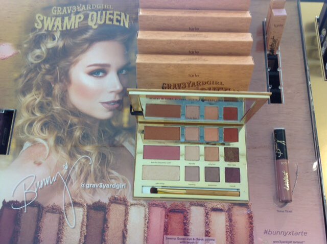 sephorabham's tweet photo. Guess what hit stores today!@grav3yardgirl Limited Edition palette and lip color with @tartecosmetics!#Grav3yardGirl https://t.co/ecvJzmSGhk