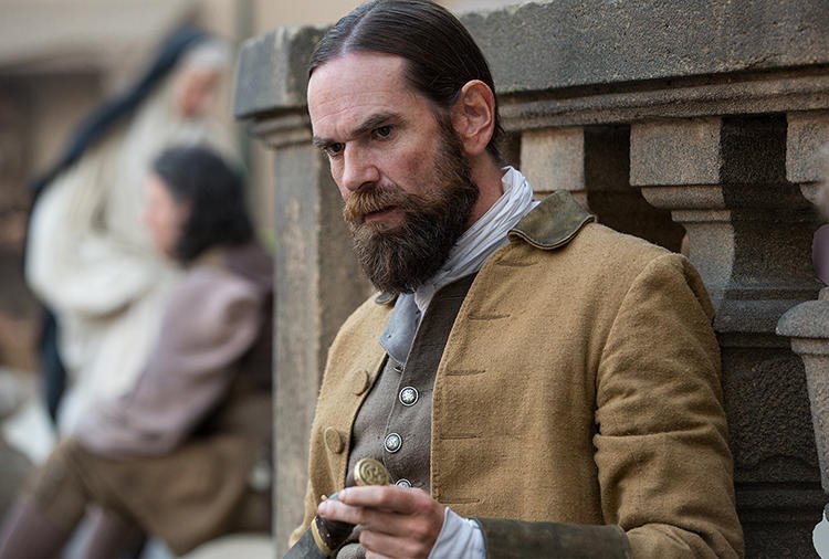 TVGuide's tweet image. The Frasers would not have made it to Culloden without Murtagh tvgd.co/29sYaXm @LacroixDuncan