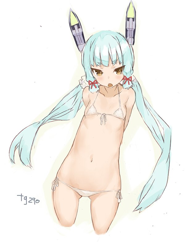 叢雲(艦これ) 「マイクロ 」|涼のイラスト