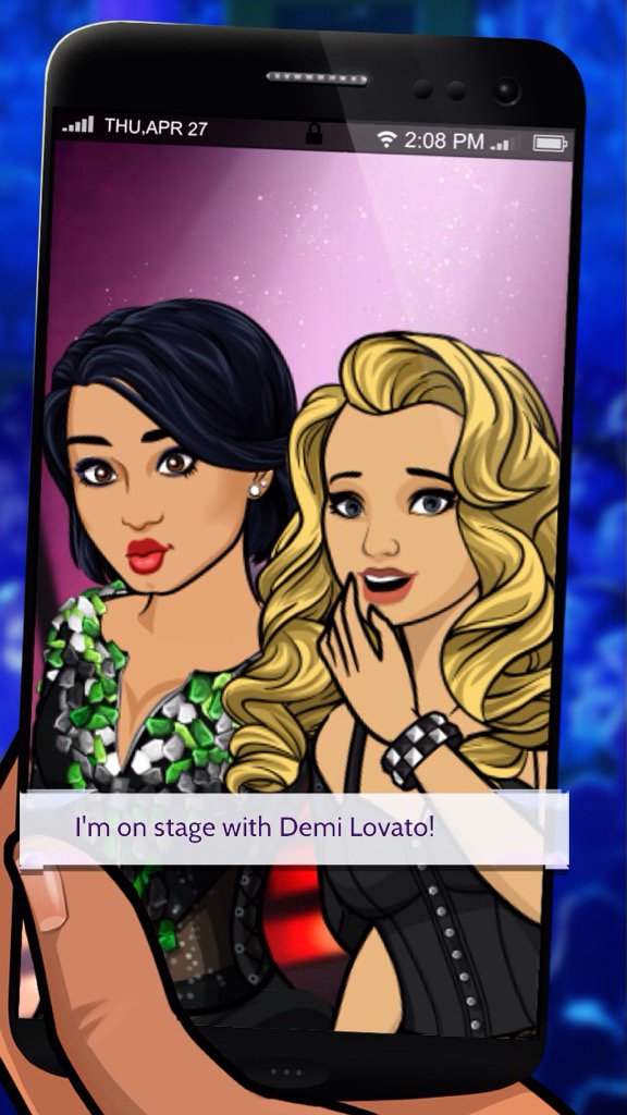 LChastainIMC's tweet photo. I got a photo on stage with Demi  https://t.co/HfCMigx9Py https://t.co/bg2S05SUuc