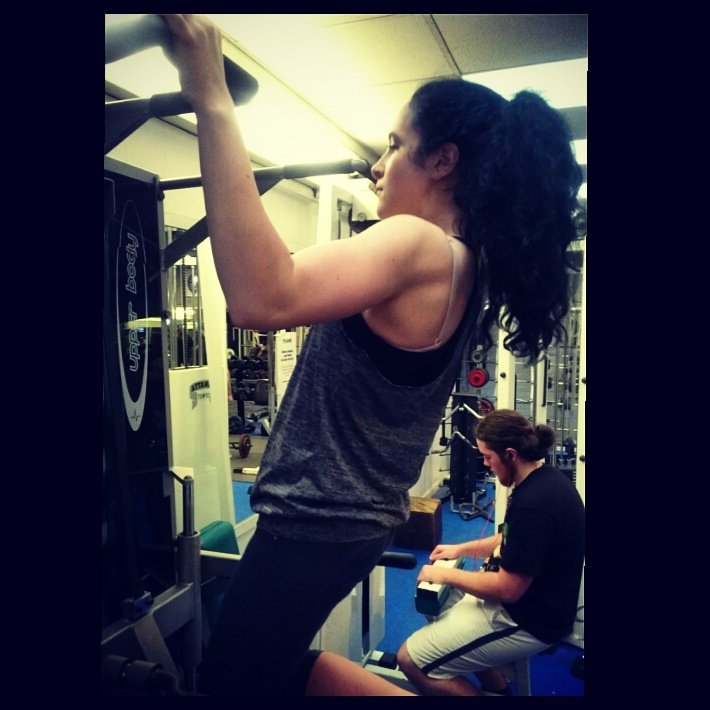 Gym sesh last night #FitnessFriday <a href="/TeamSportsAid/">SportsAid</a> <a href="/SnowsportEng/">Snowsport England</a> <a href="/WhyAintYou/">Why Ain't You?</a> #supportthenext #ski #fitness #muscles