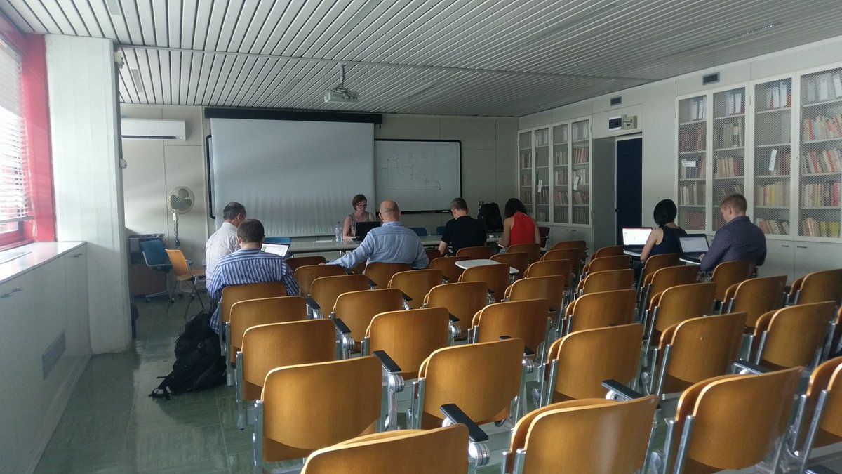 DWV13's tweet photo. Ready for #day3 #track43 @egosnet #egos2016 Just reviewing today... While @VMerindol gives our paper in #track41 https://t.co/iIDYkvsNsq