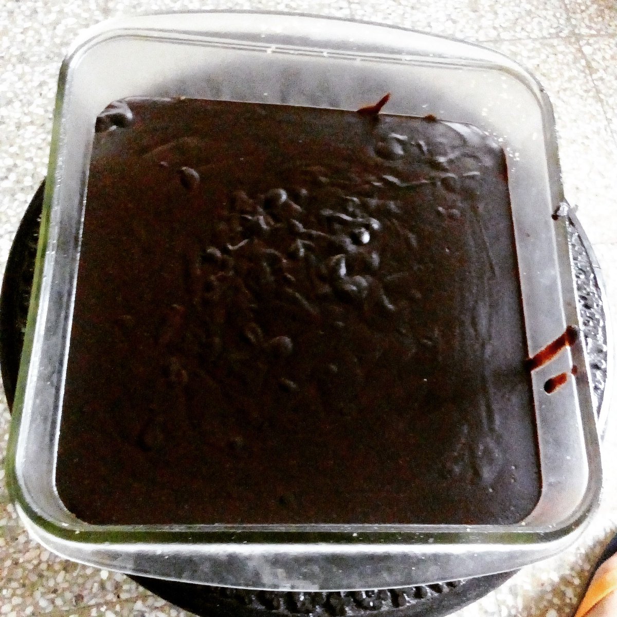 Shayori's tweet photo. Dark chocolate mousse ready!! Now all I need is my school buddies to land up!!
#LoveChocolate
#FriendshipSaturday https://t.co/svPPBcHpUl