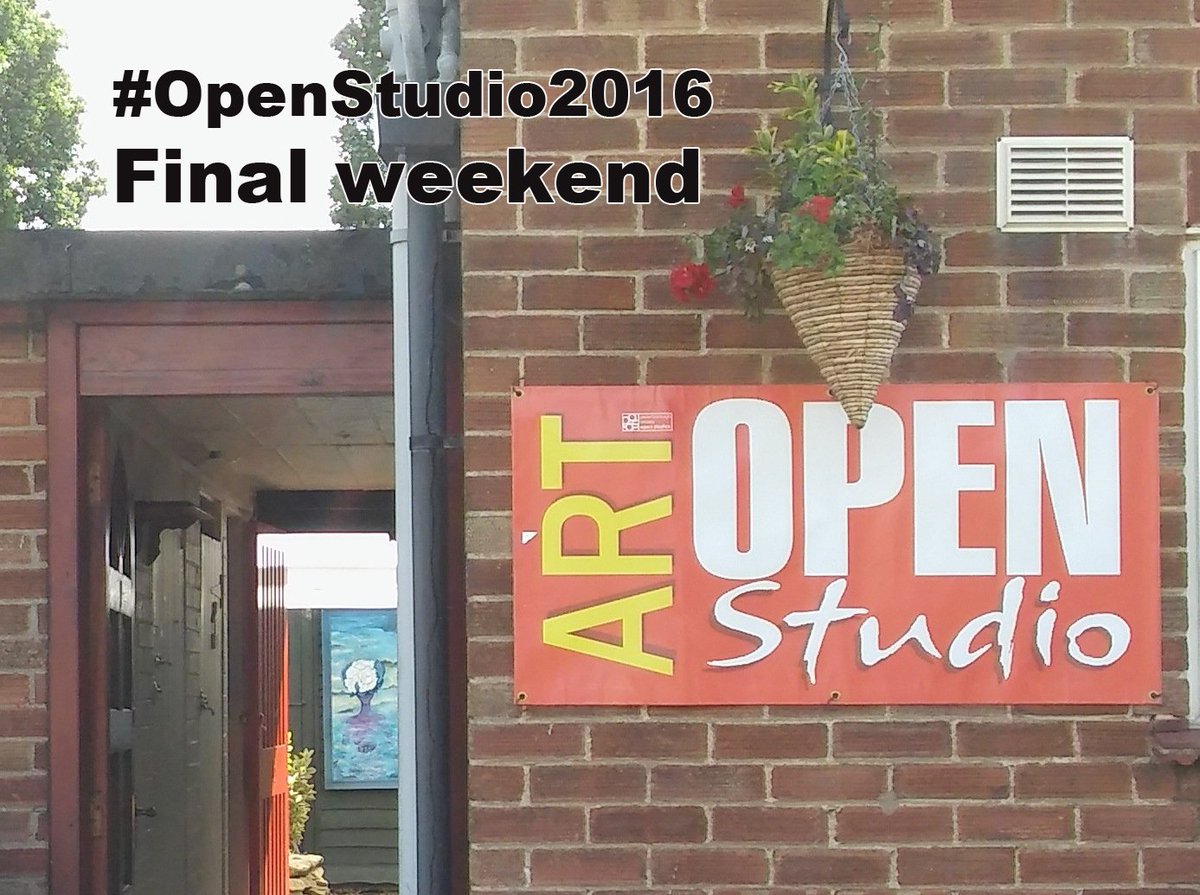 ArtPeterborough's tweet photo. Don't let the rain stop you from visiting our final weekend! #OpenStudio2016  and a chance to win £100 to buy art. https://t.co/Iwrykfx66Q