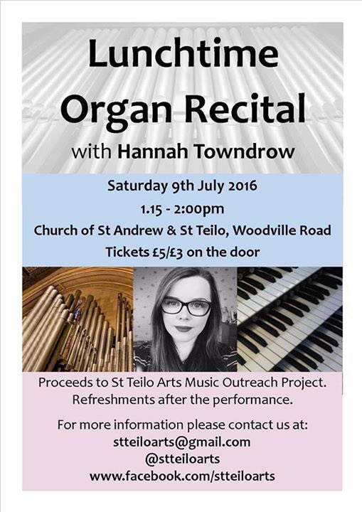 StTeiloArts's tweet photo. #Recital TODAY @StTeiloCardiff #Cathays #Cardiff. Supporting talented young #musicians &amp; #fundraising 4 @CavailleW https://t.co/19TYOuSwWJ