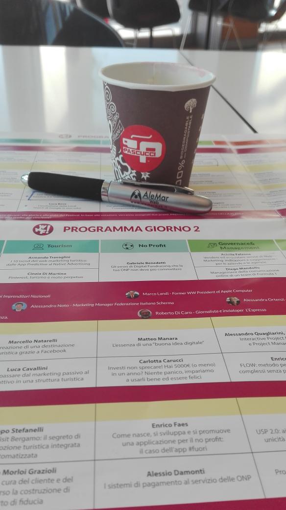 AleMarWeb's tweet photo. Programma #giorno2 del #wmf16, giornata dedicata a #AdWords. #AleMarWeb #festival #webmarketing https://t.co/1gIbos7TTE