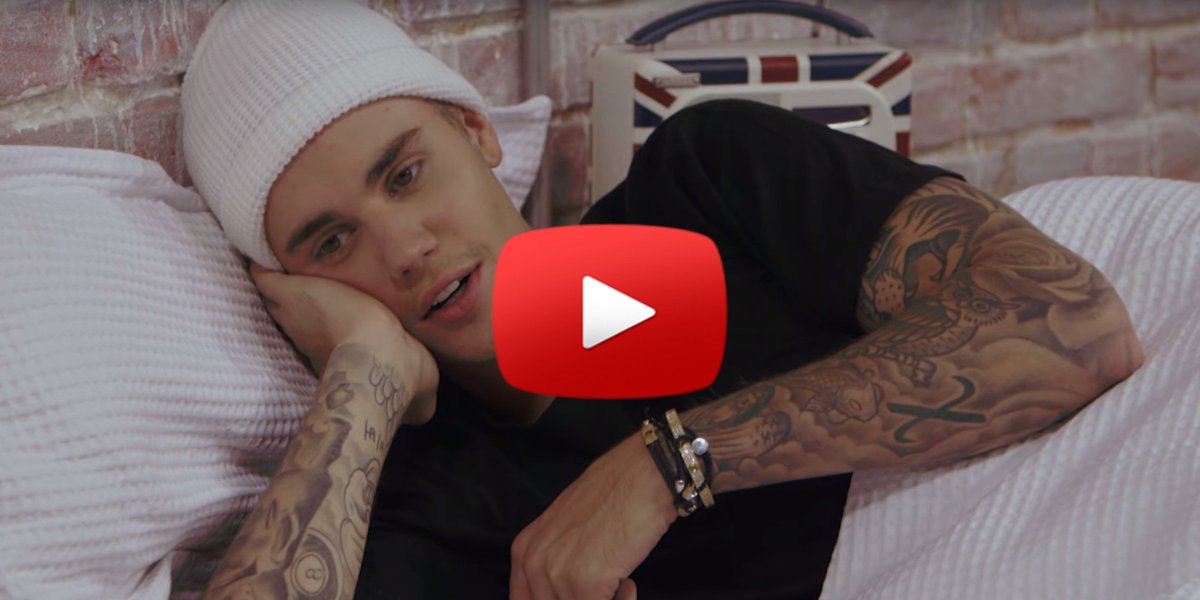 ELLEmagazine's tweet photo. Justin Bieber, Meghan Trainor, and Nick Jonas just made their own (SFW) "Famous" video: https://t.co/p8BDUjy4pH https://t.co/lUiPnRXOec