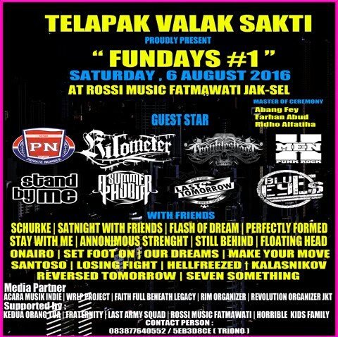 Acara Gigs Terbaru tweet media