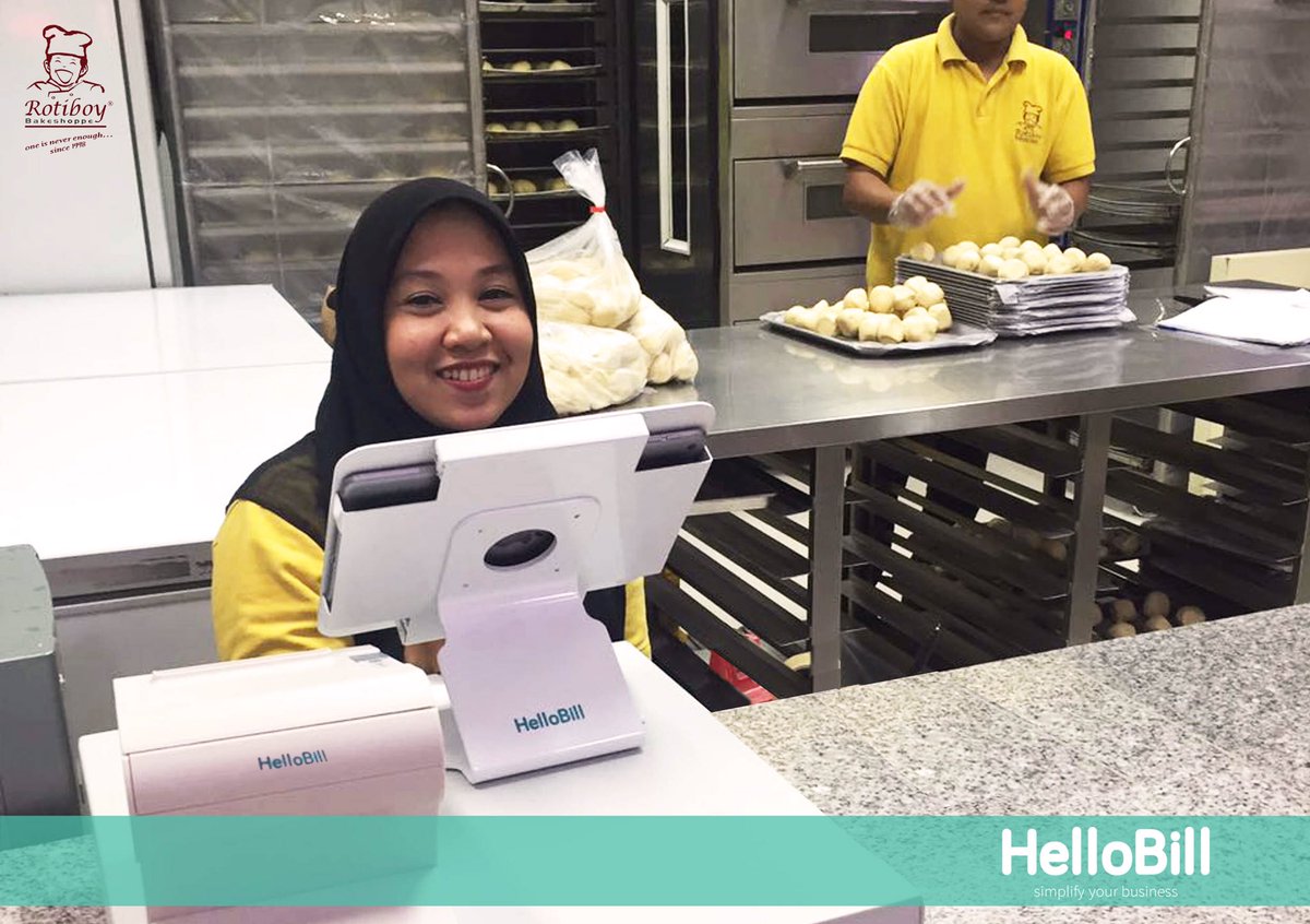 HelloBillPOS's tweet photo. Rotiboy sdh menjadi bagian dari kecanggihan teknologi sistem POS dari @HelloBillPOS :) kalau km? #hellobillPOS #POS https://t.co/kXVtY83Qfs