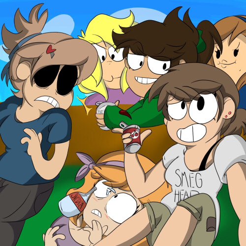 Finally friends with our neighbors! 🤕