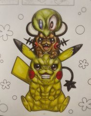 肉食獣っぽい 本気ぬりえ ポケモンの見た目が凶悪すぎて伝説ポケモンも逃げ出すレベル ねとらぼ