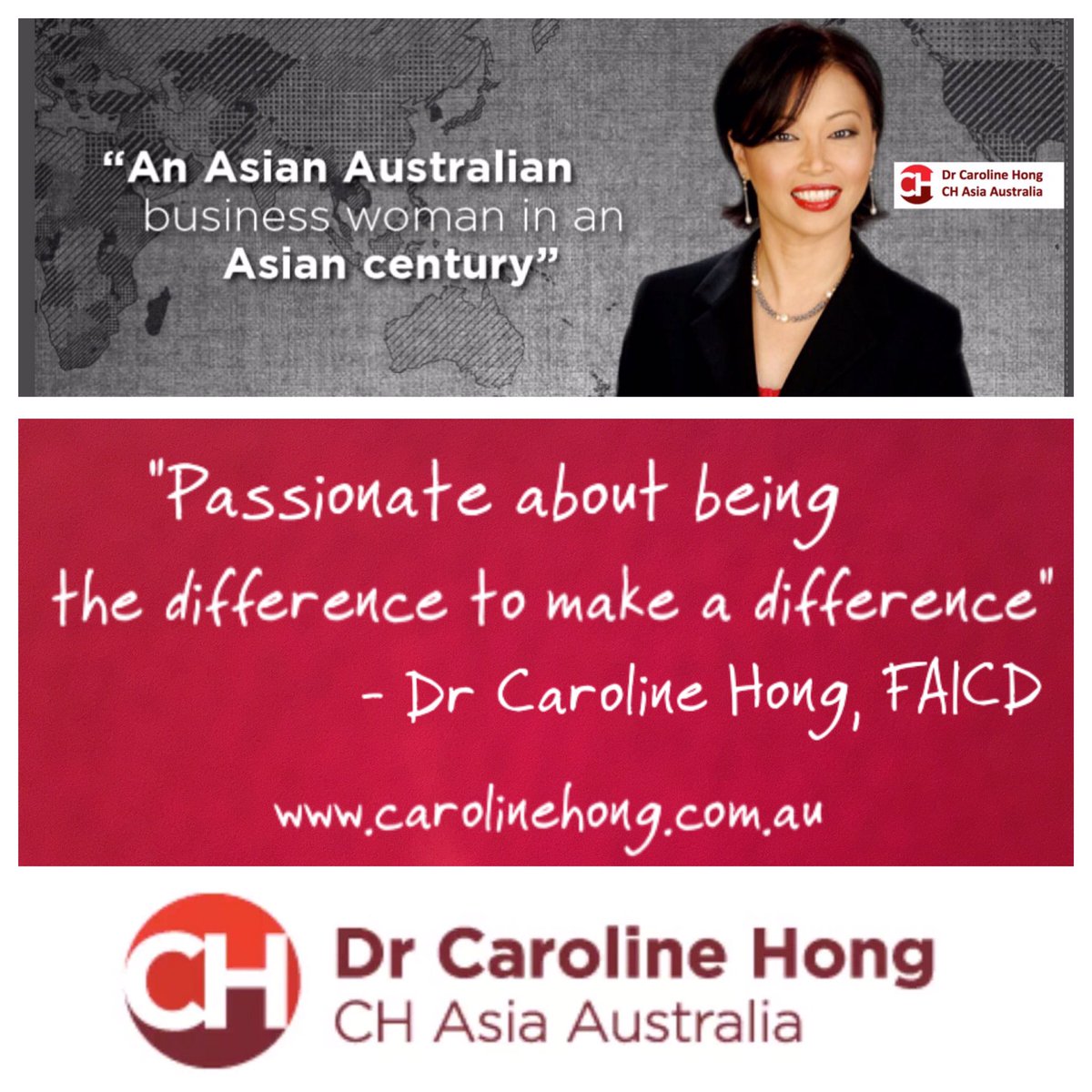 CarolineHong's tweet photo. "Passionate about being the difference to make a difference" #diversity #multiculturalism #AustAsia #AustChina https://t.co/zqio0jcpoC