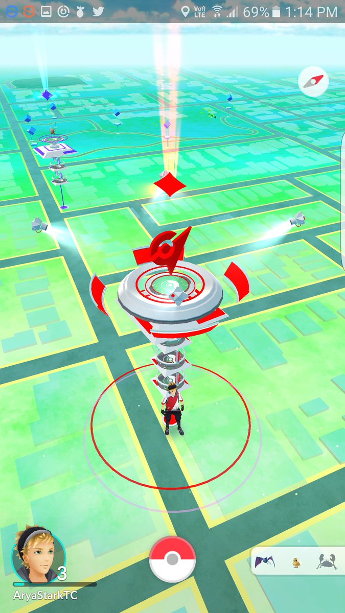 Yes we are a GYM in Pokémon GO! Eevee has been spotted in the are..