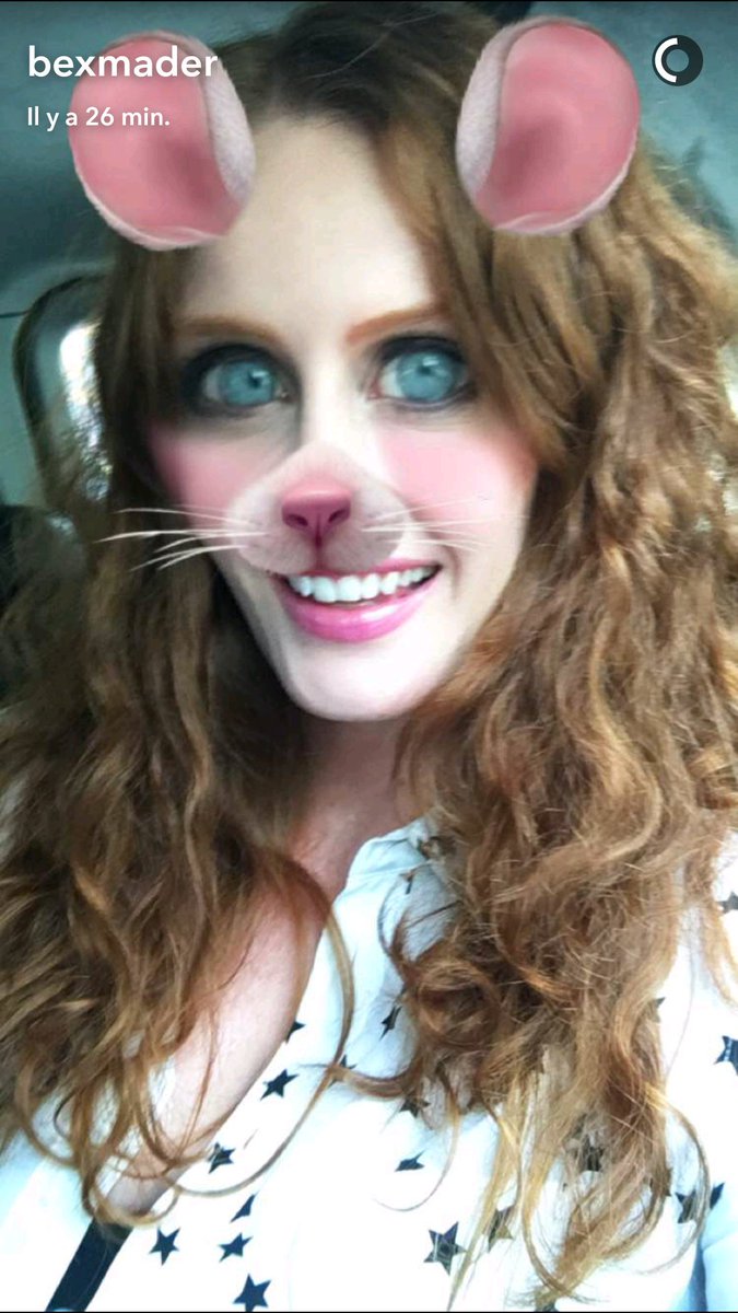 OUATCastSnaps's tweet image. [NEW] @bexmader 's snapchat story.