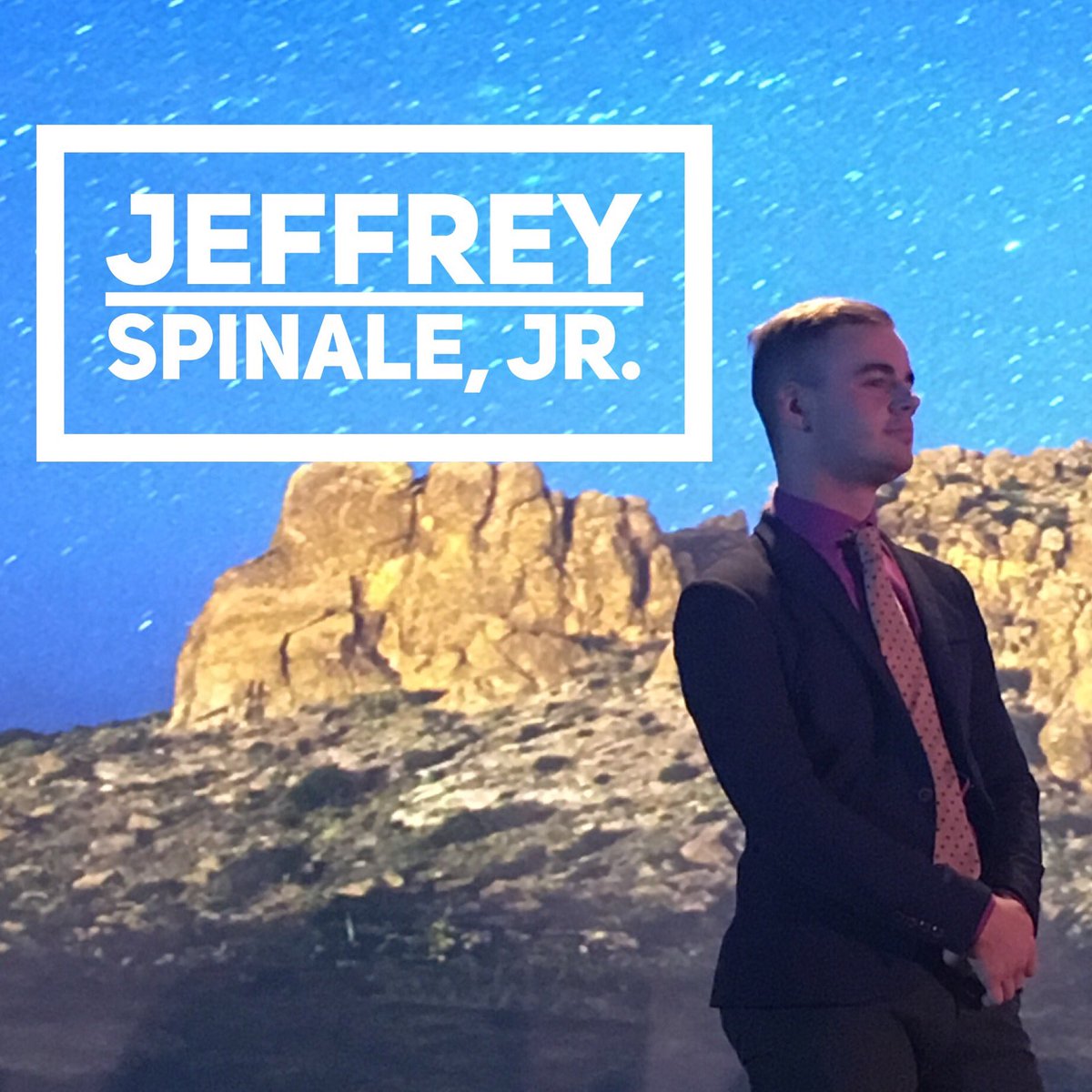 NADConf's tweet photo. LOOK: #nadyap contestant Jeffrey Spinale, Jr. Platform is: "Now It's Time." #nad2016 https://t.co/hbjYo7YZu0