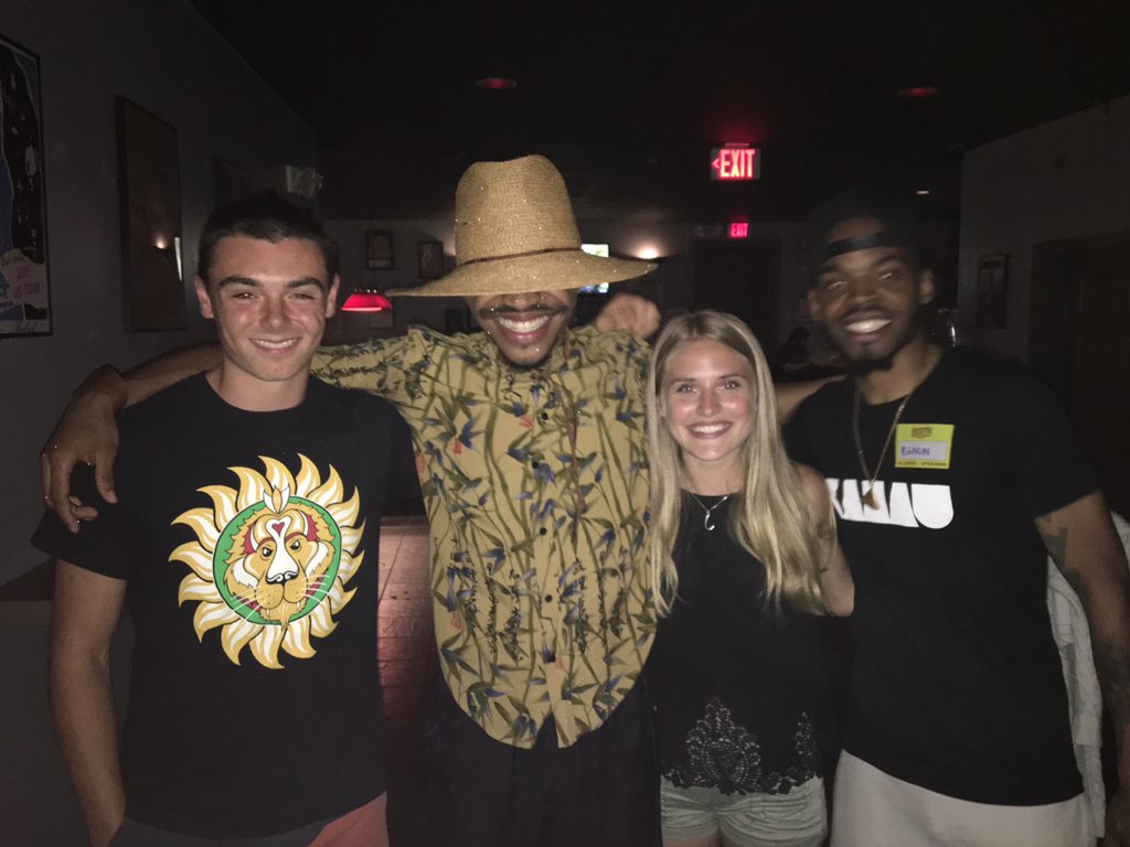 Amazing performance @brotherKAMAU you lit up the stage tonight #thankfulforyourtalent #gratitude