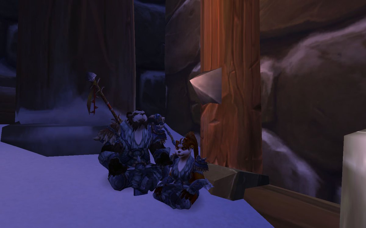 RendoreiRook's tweet photo. i like this corner. the light and the snow... <3 winter #wowselfie #garrisonlife #warcraft https://t.co/RkHVawIOha