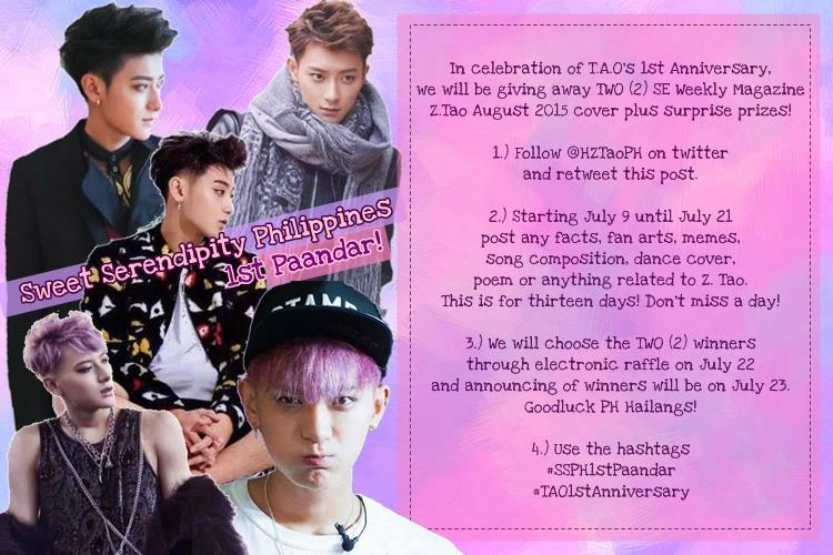 HZTaoPH's tweet photo. [PH GIVEAWAY] Posts should be in Twitter and IG ONLY. Sali kayo! ^^ #ZTAO #黄子韬 #타오 #タオ #เทา https://t.co/buyfEQ6YGP