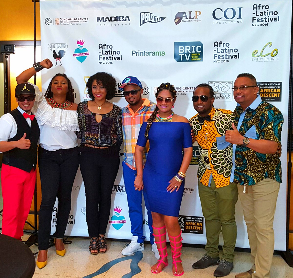 Glitteratie1's tweet photo. #AfroLatinoFestNYC @SchomburgCenter w #Panama dynamic groups #Afrodisiaco #C3Project  #BlackLivesMatter https://t.co/aPqwlIEaHf
