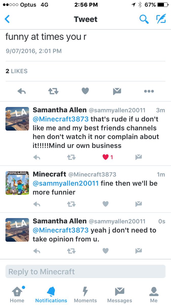 Minecraft3873 tweet picture