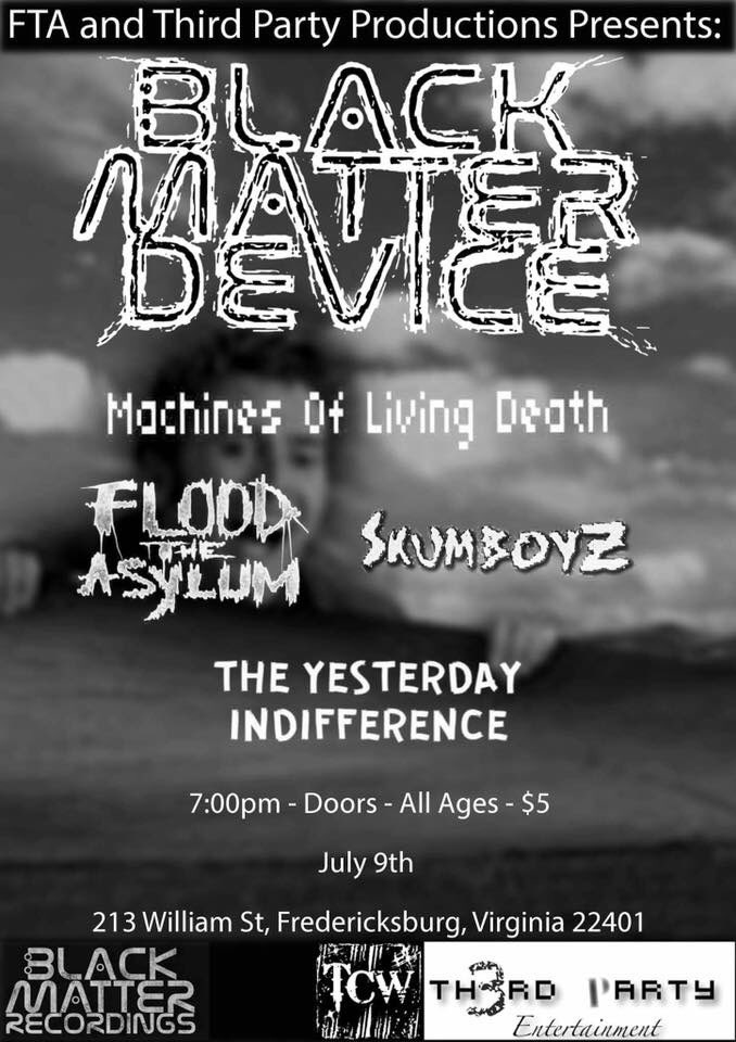 Jarvis_VA's tweet photo. We have a show in our hometown tomorrow supporting our friends in BMD. 

Come out for only 5$! https://t.co/GIW4iBhrLj