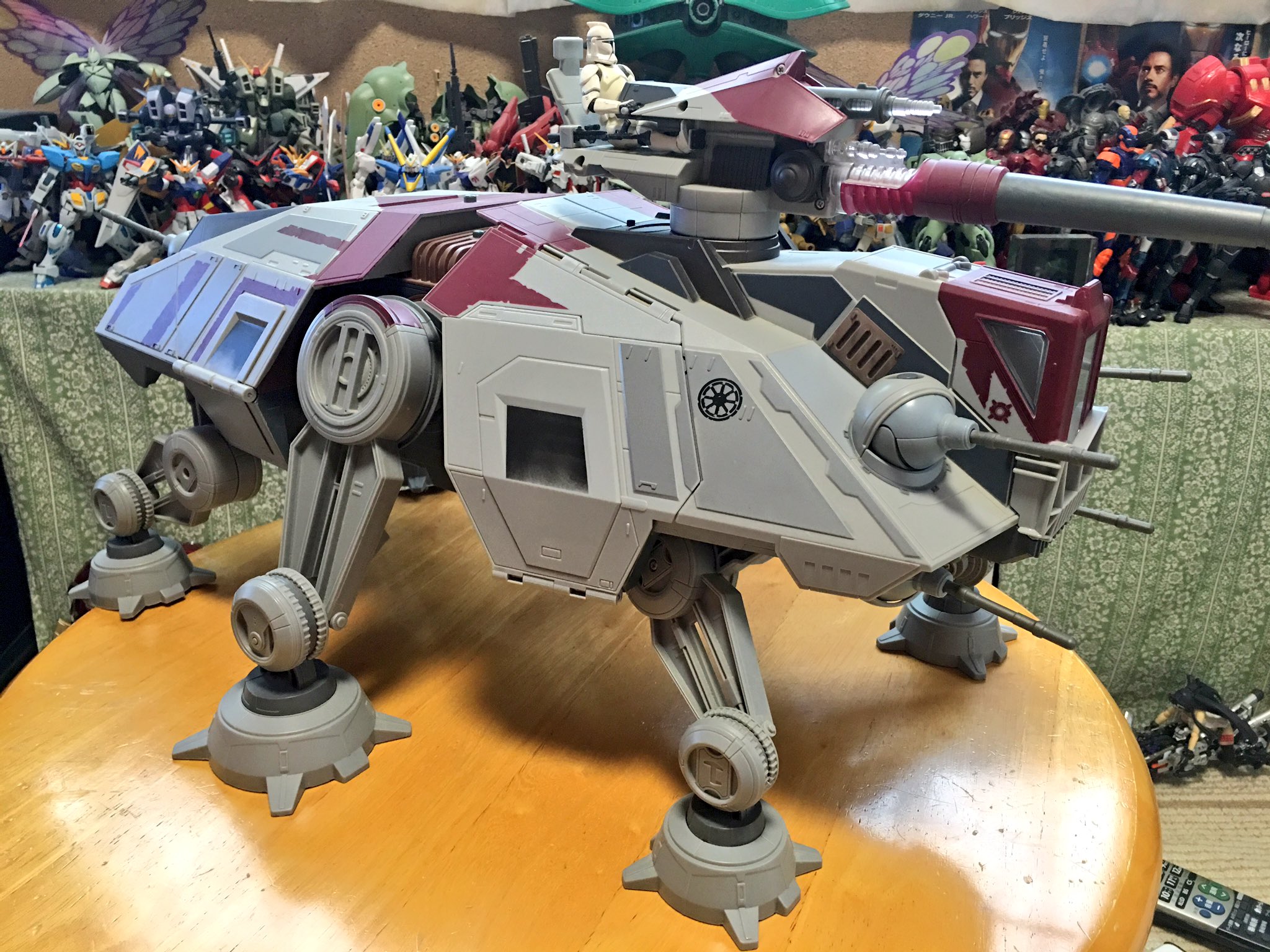 ハズブロスターウォーズクローンウォーズ3.75 AT-TE