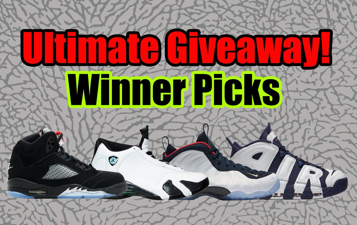 sneakerfiles's tweet photo. ULTIMATE GIVEAWAY: Winner Picks Between Jordan Brand &amp; Nike. Enter Here:
https://t.co/1zetrBK3tK https://t.co/23dwpnbI1D