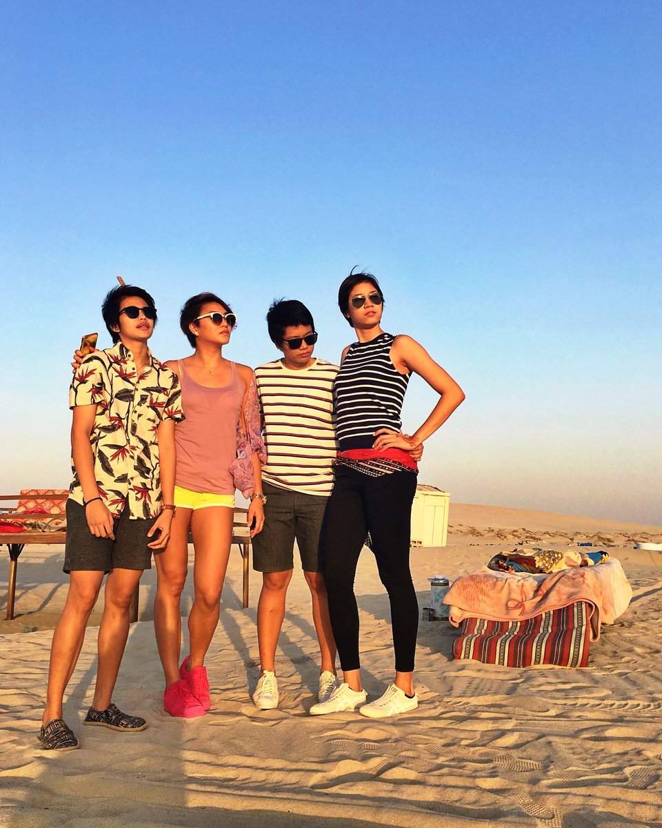 The #SquadGoals you will ever wish for ❤️ #Dohangin #Dosyerto #WhenInDoha  #DohaMovers #DoharutniKemerut #AnimoF2