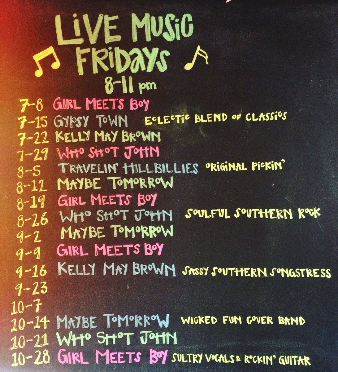 CorgansPubHouse's tweet photo. Check out our upcoming music! Make reservations now to ensure a spot during your favorite bands! https://t.co/gfG2SICFTj