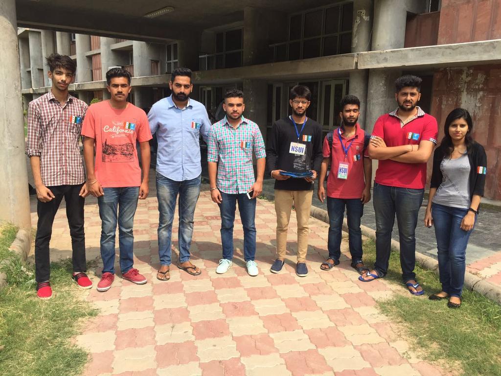 KaushalHarshani's tweet photo. NsuiPU Students helping during  #humanrights examination. #bluewaveon https://t.co/9dpcFKQZXw