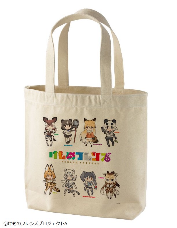 トートバッグとミニタオルの商品写真が到着しました！ フレンズ達と