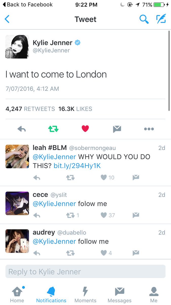 kyliexbella's tweet photo. @KylieJenner goals https://t.co/xnd3zEmLUB