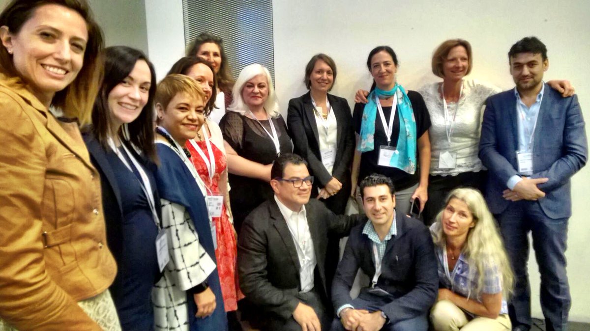 ICEE_ICOM's tweet photo. Outgoing and Upcoming ICEE Board! What a privilege to be part of this amazing group! #ICEE2016 #ICOMilano2016 https://t.co/pH5Z97Uy0U