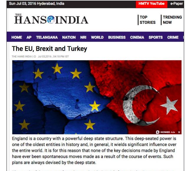 The #EU, Brexit and #Turkey
thehansindia.com/posts/index/In…